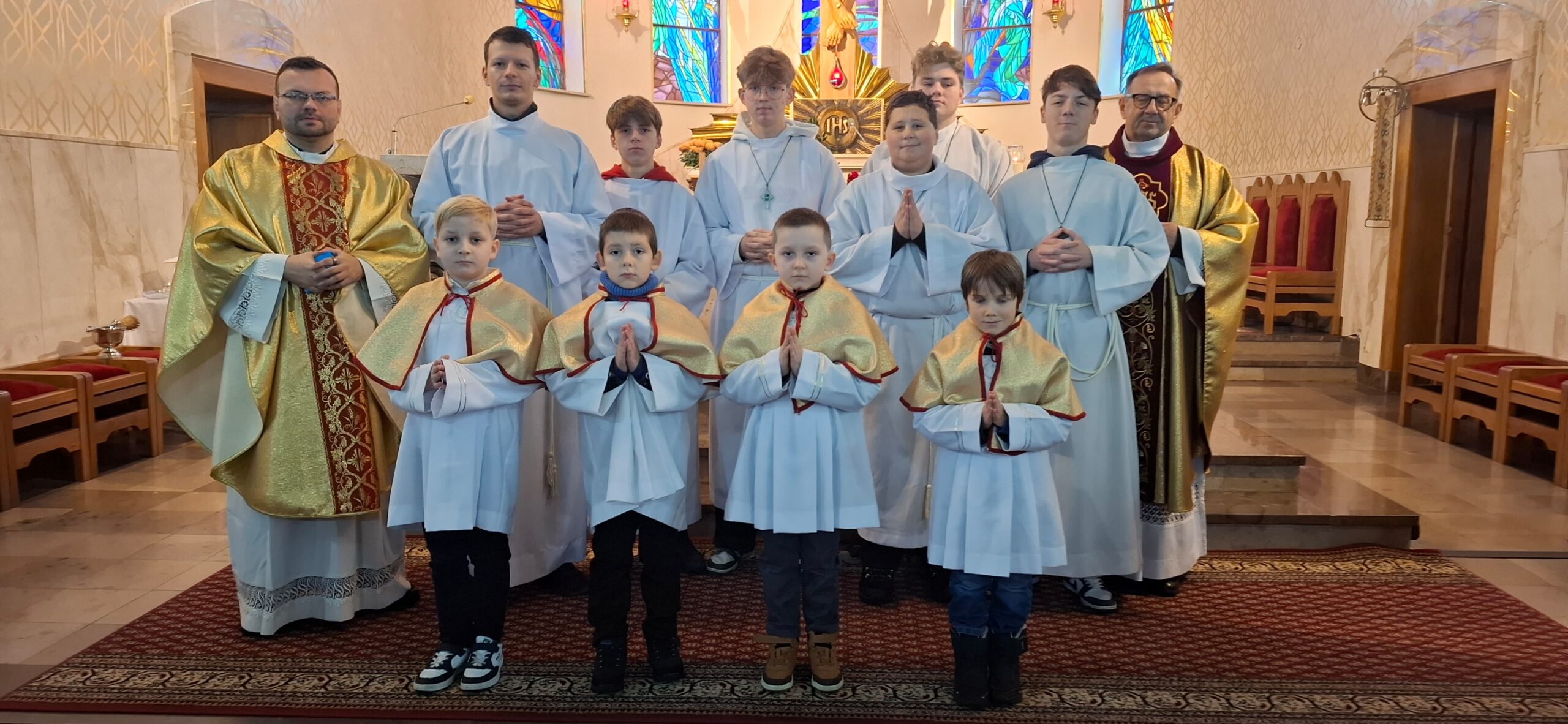 Nowi ministranci w parafii