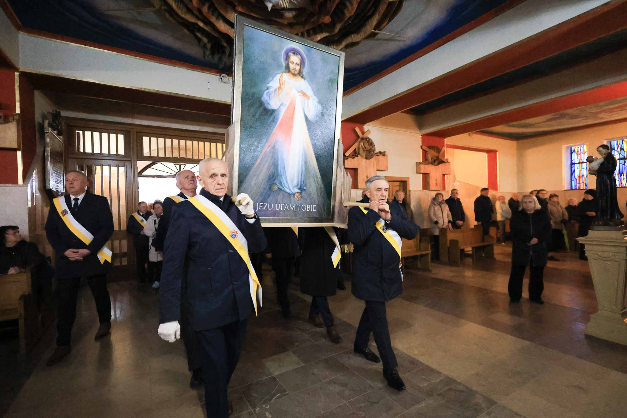 Peregrynacja obrazu Jezusa Miłosiernego w naszej parafii