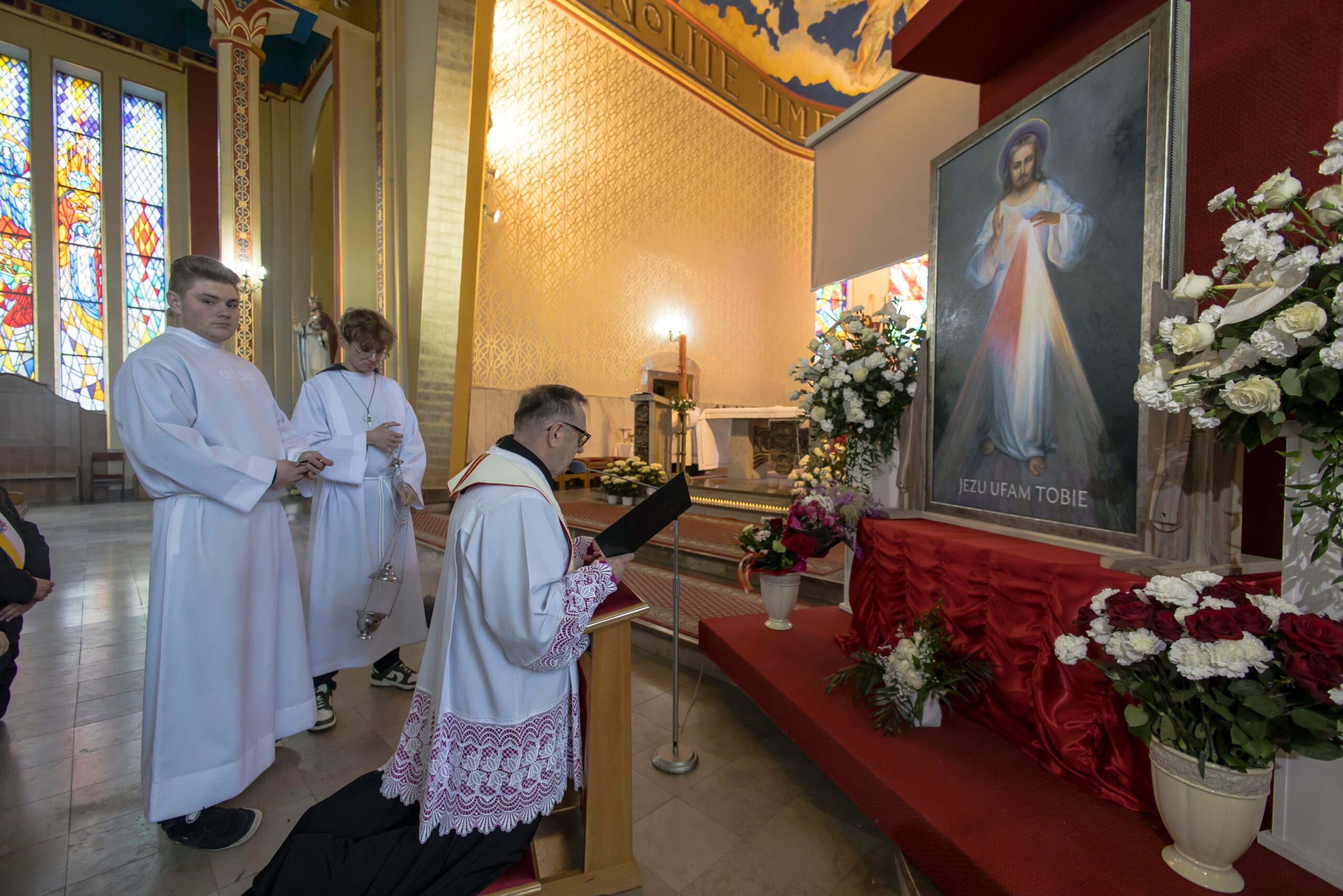 Zakończenie peregrynacji Obrazu Jezusa Miłosiernego w naszej parafii