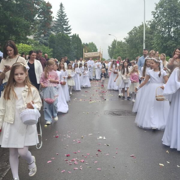Uroczystość Najświętszego Ciała i Krwi Chrystusa w naszej parafii