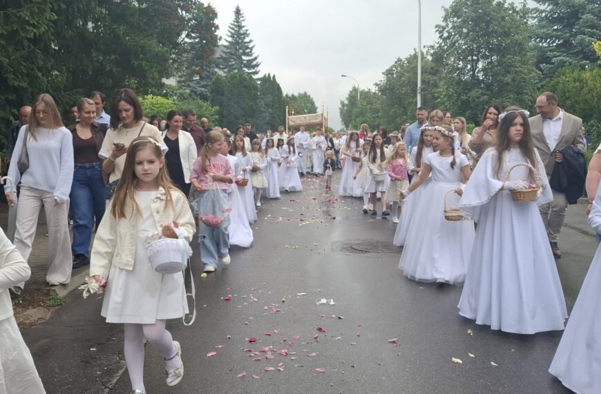 Uroczystość Najświętszego Ciała i Krwi Chrystusa w naszej parafii