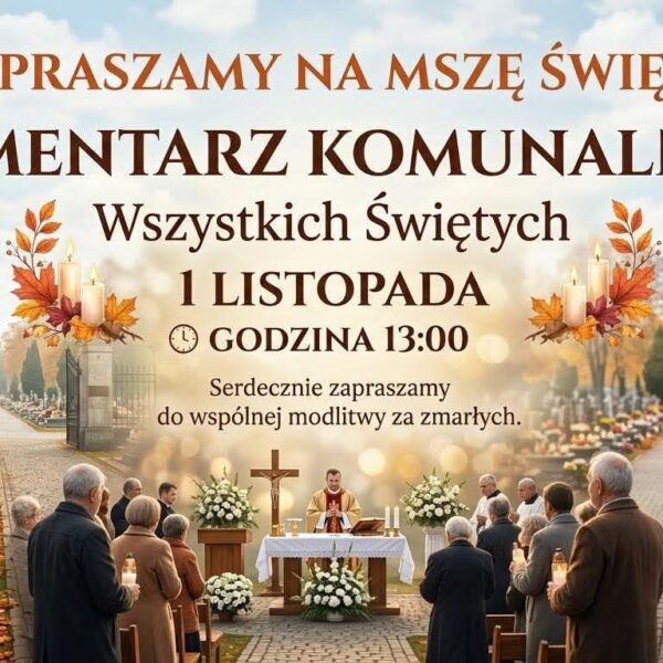 Msze Święte w Uroczystość Wszystkich Świętych